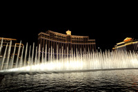 The Bellagio fountain show 1
