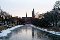 Uppsala cathedral reflections